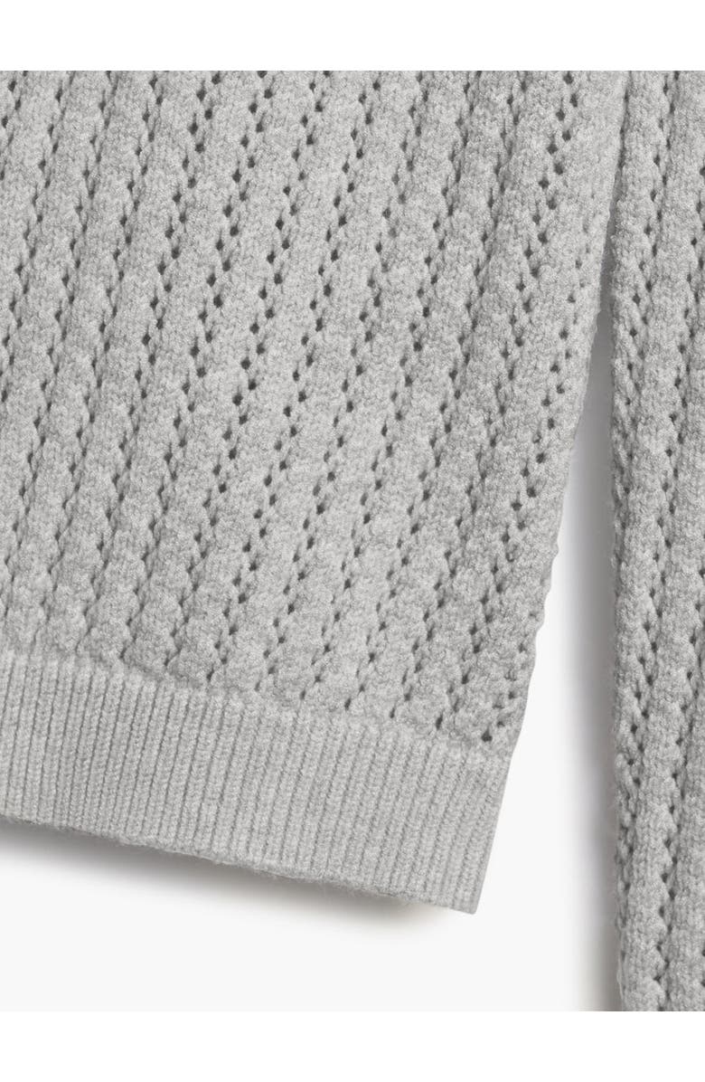 Ministry of Supply Women's Atlas Textured V-Neck Sweater, Alternate, color, 