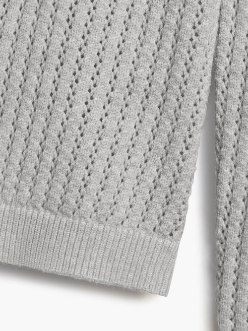 Ministry Of Supply Atlas Textured V-neck Sweater