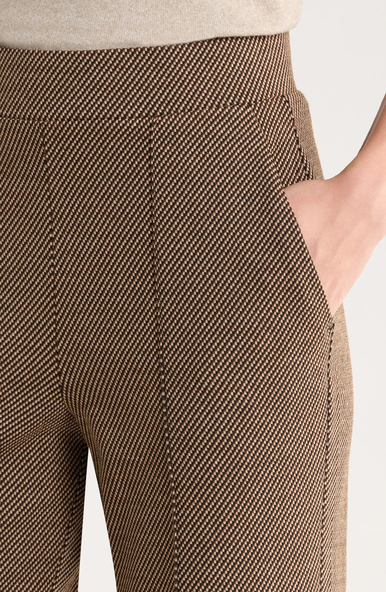 Vince Camuto Pintuck Pleat Wide Leg Pants, Alternate, color, Foxtrot