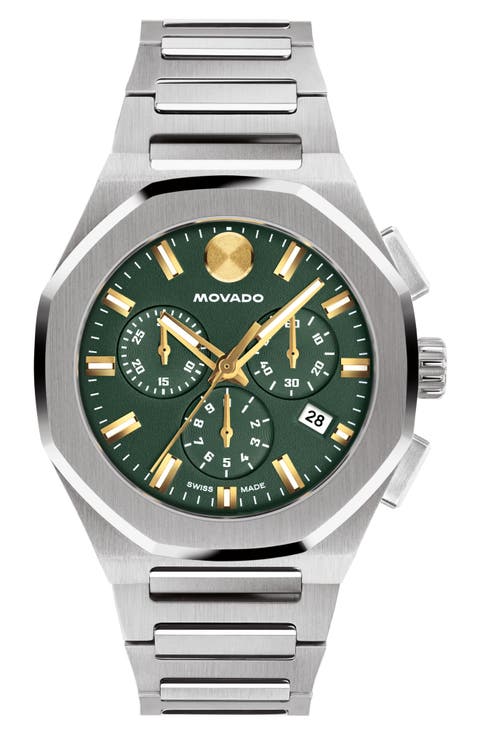 Centurion Chronograph Bracelet Watch, 40mm
