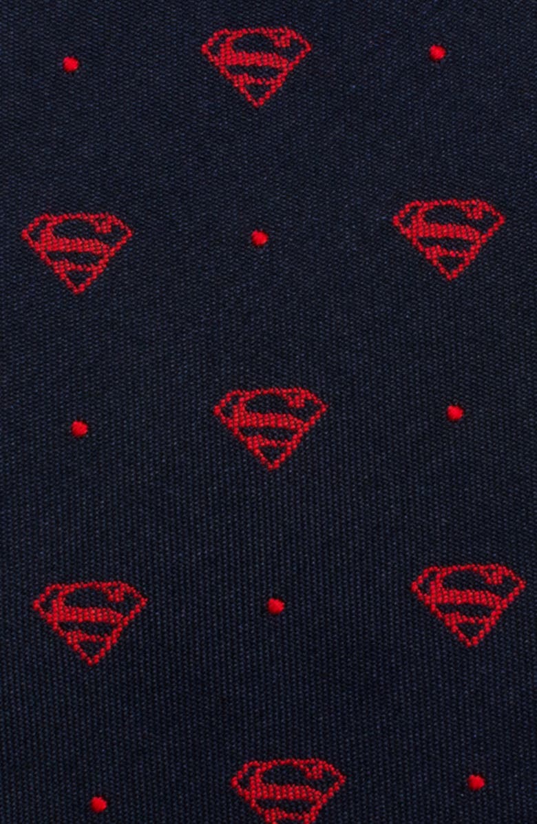 Cufflinks, Inc. 'Superman' Silk Tie, Alternate, color, Blue