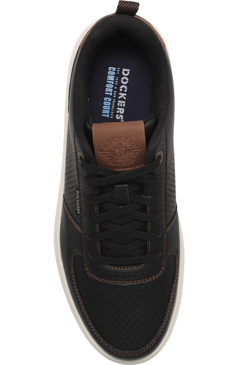 Dockers<sup>®</sup> Overtime Laser Sneaker - Wide Width Available, Alternate, color, Black/ British Tan