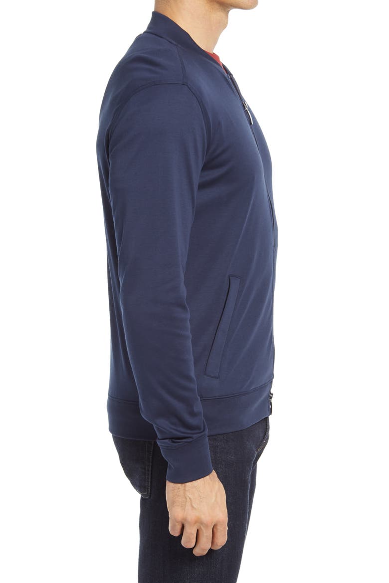 Georgia Pima Cotton Jacket, Alternate, color, BLUE NIGHT