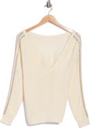 Elie Tahari V-Back Wool & Cashmere Sweater