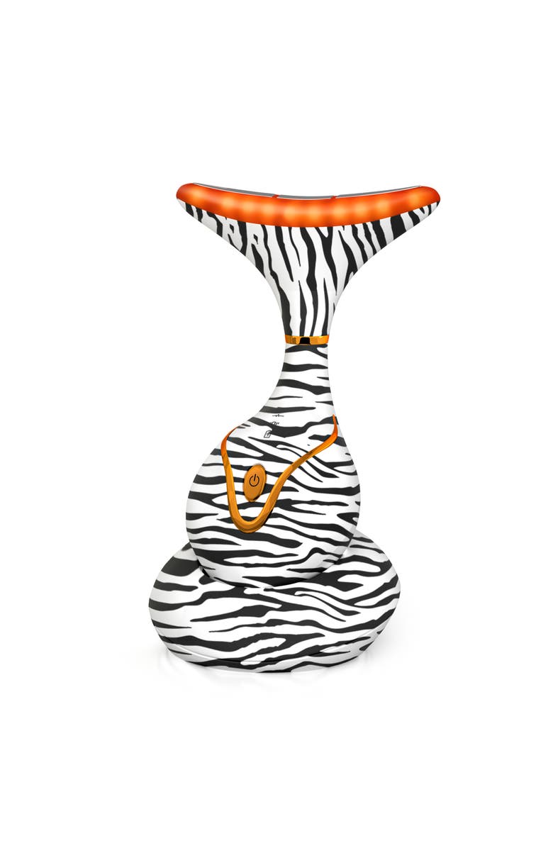 GLO24K UNLEASH THE POWER OF GOLD 7 Color LED Neck & Face Massager Deluxe, Alternate, color, Na