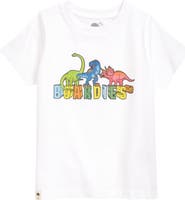 Boardies Kids' Vibrant Dino Organic Cotton Graphic Tee
