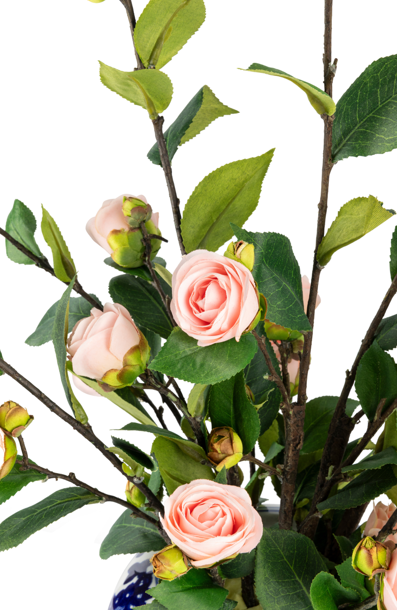 CocoBella Beau Toile Rose Branch Arrangement, Alternate, color, Pink