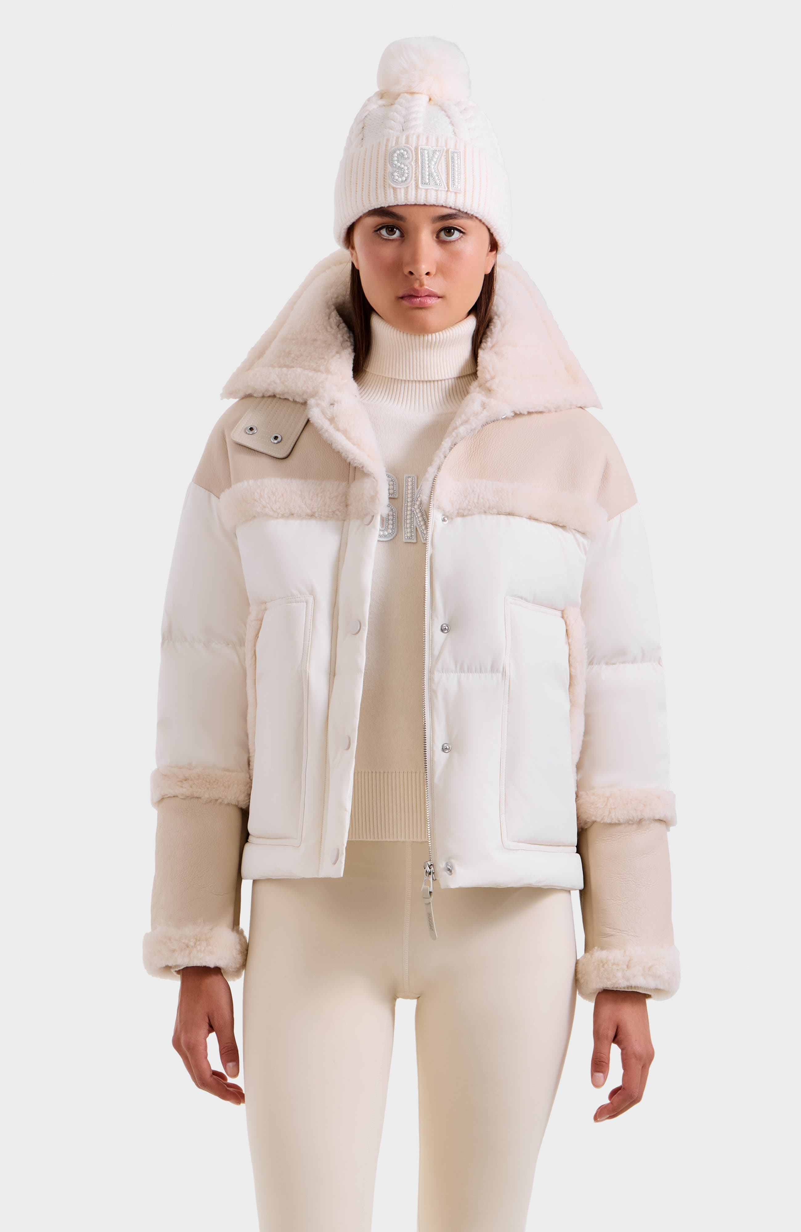 Shirley Down & Shearling Puffer