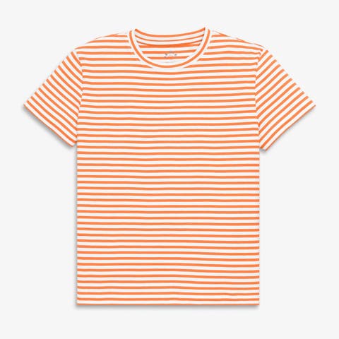 Adult Easy Crewneck Stripe Tee (Women's Fit)