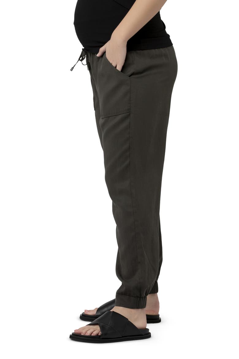 Off Duty Maternity Joggers, Alternate, color, OLIVE