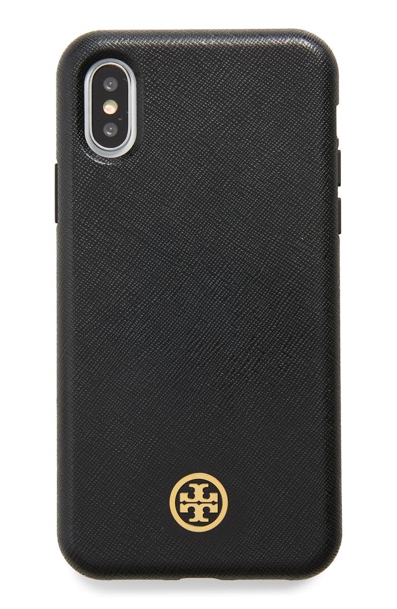 Tory Burch Robinson iPhone X/Xs Case, Main, color, 
