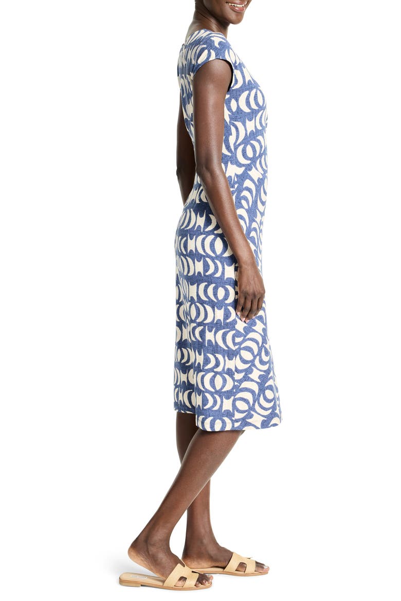 Wren Lunar Eclipse Knit Dress, Alternate, color, INDIGO MULTI