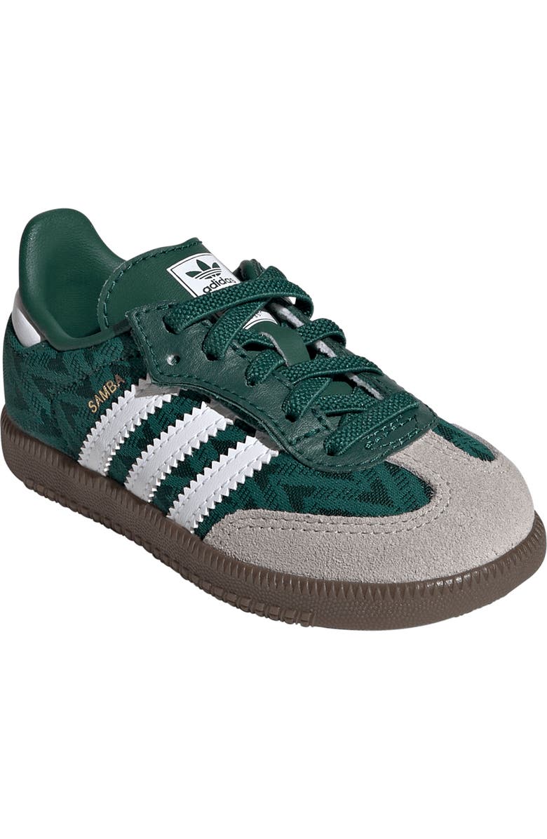 adidas Kids' Samba OG Sneaker, Main, color, Green/ White/ Gum