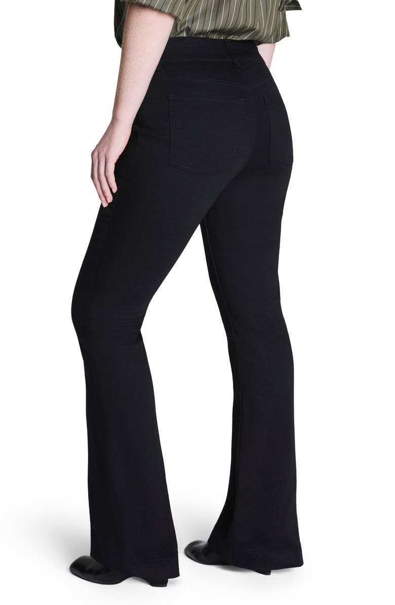 SPANX<sup>®</sup> SPANXshape<sup>™</sup> EveryWear High Waist Flare Jeans, Alternate, color, Obsidian Rinse