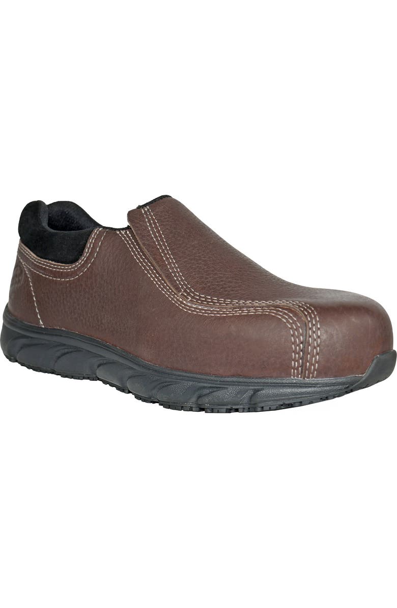 Hoss Boot Company HOSS Transfer SD Mens Composite Toe Static Dissipative Work Shoe, Main, color, Brown