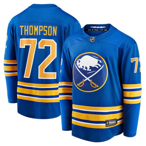 Men's Fanatics Tage Thompson Royal Buffalo Sabres Home Breakaway Player Jersey