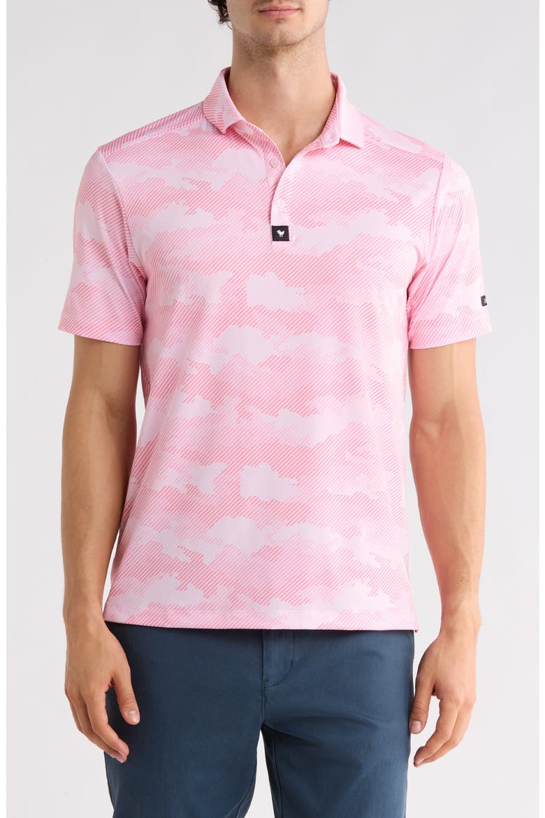 Performance Polo, Main, color, FROSTBITE - FROSTY PETAL