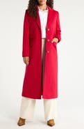 Lauren Ralph Lauren Longline Wool Blend Reefer Coat