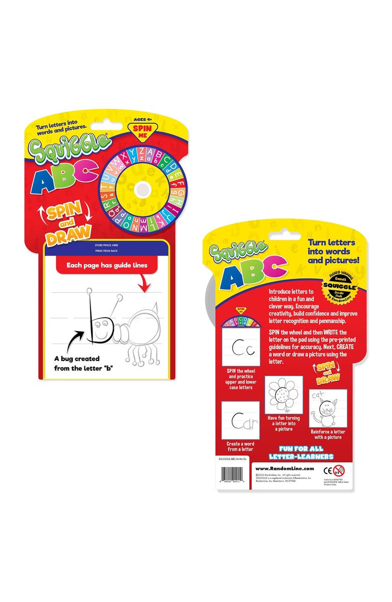 RandomLine of Creative Things Squiggle Abc Doodle Pad 4+, Alternate, color, Multicolored