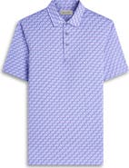 Bugatchi Victor OoohCotton® Geo Print Polo