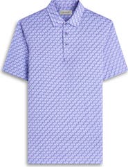 Bugatchi Victor OoohCotton® Geo Print Polo