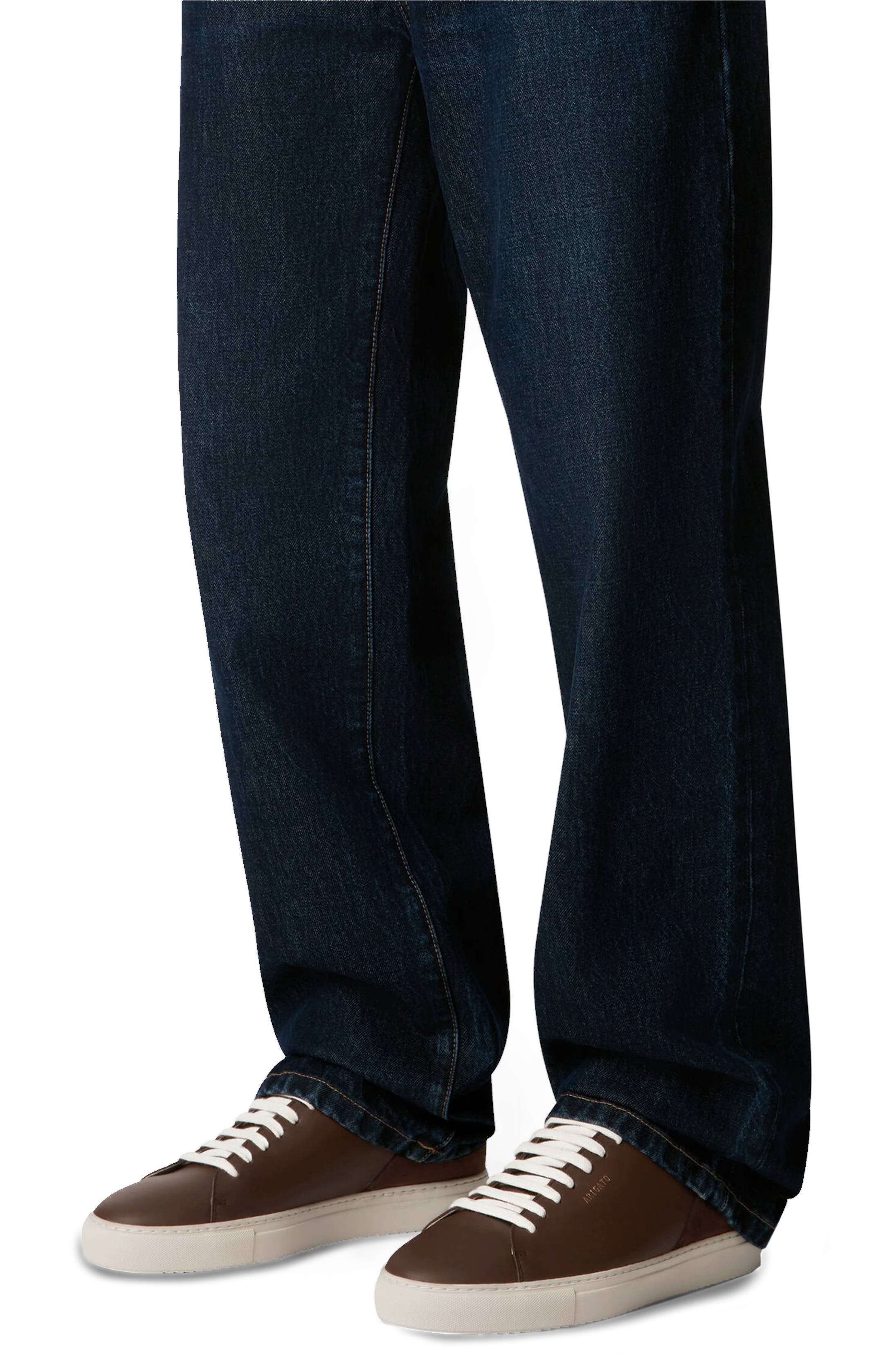 Axel Arigato Clean 90 Split Sneaker, Alternate, color, Brown/Off White