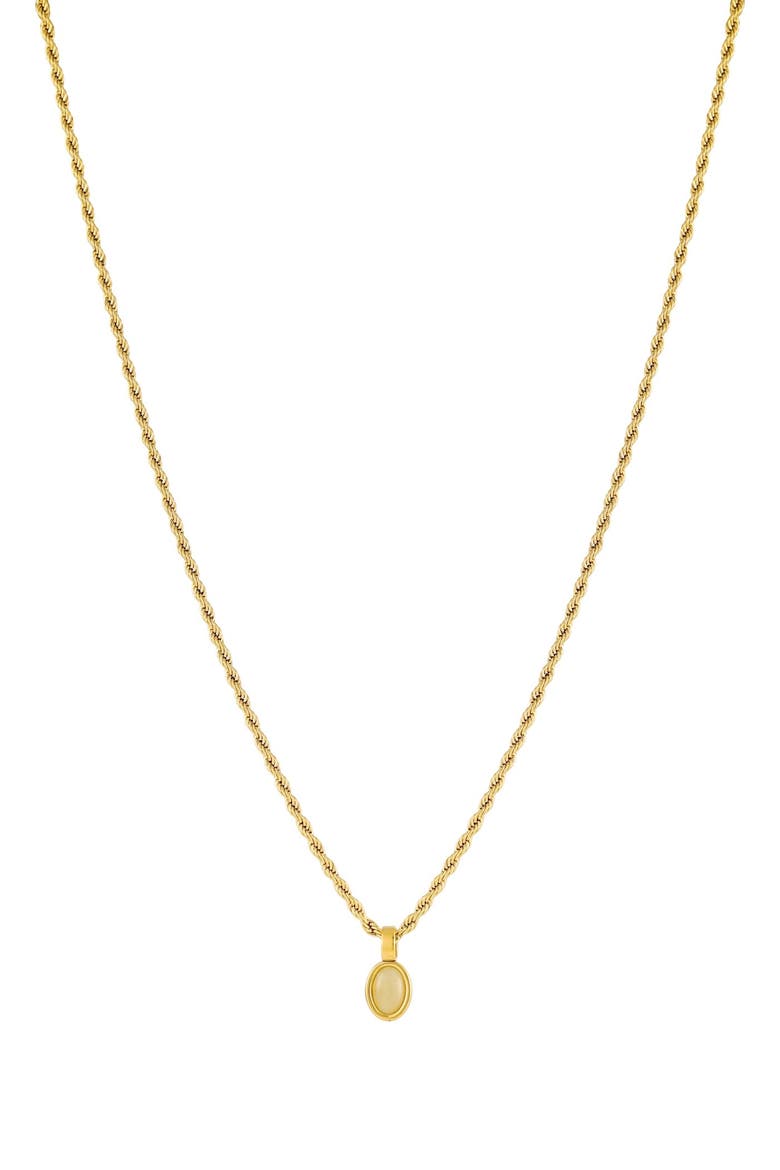 Venetia Necklace, Main, color, Gold