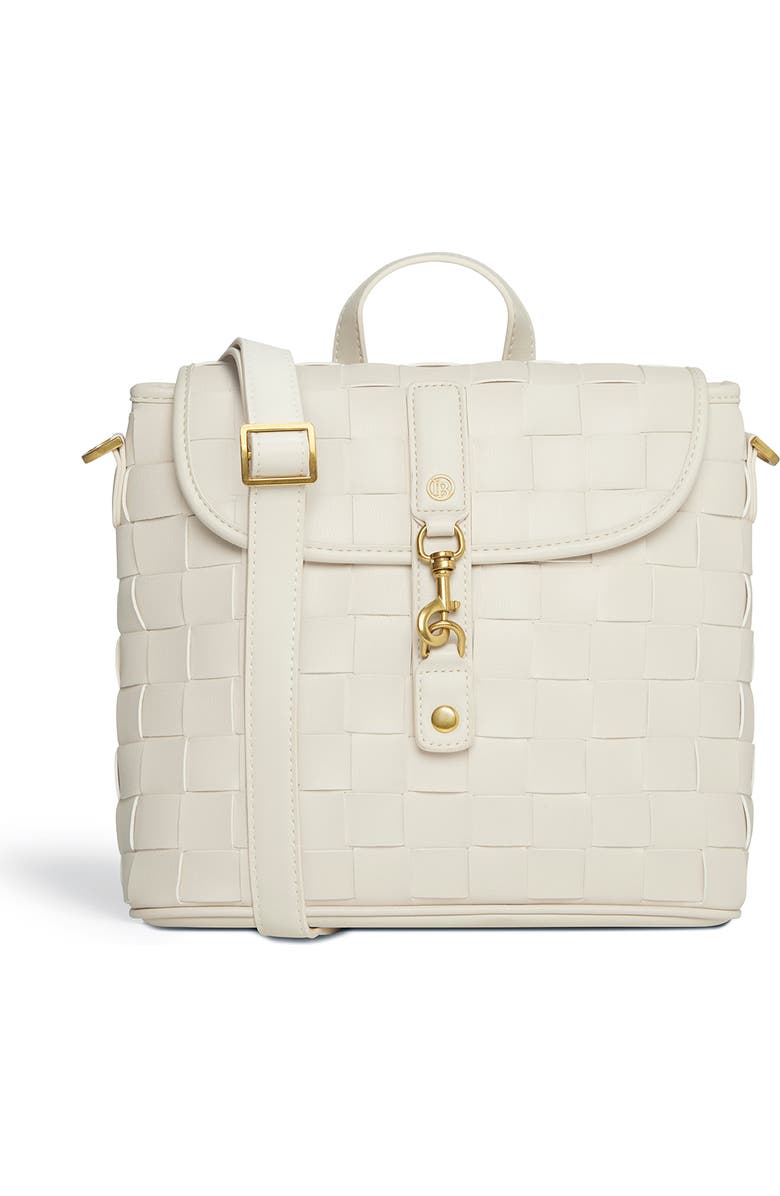 LaBante London Rosie Mini Vegan Backpack, Alternate, color, White