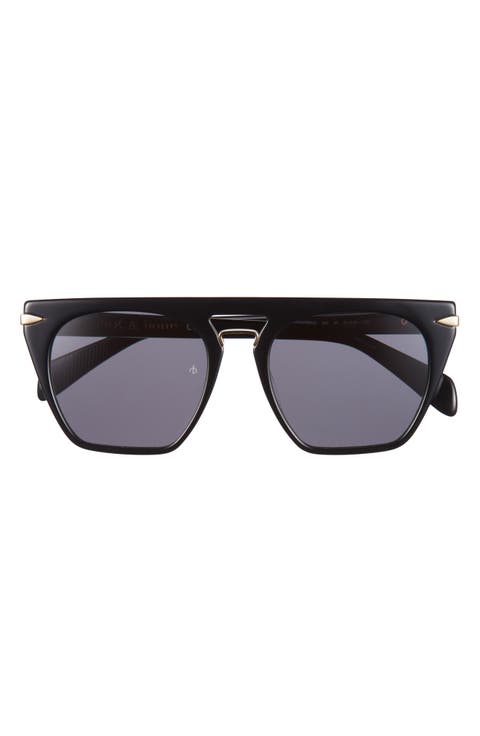 53mm Modified Square Sunglasses