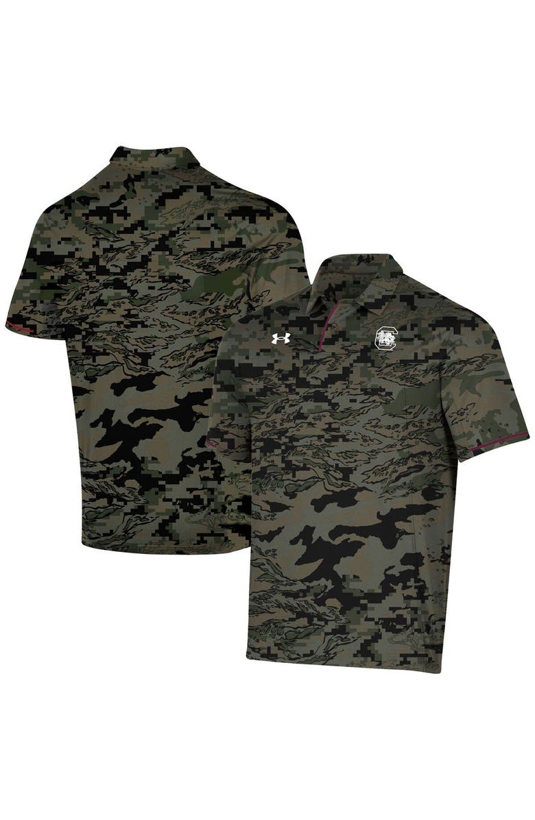 Under Armour Men's Under Armour Camo South Carolina Gamecocks Freedom Polo, Alternate, color, 