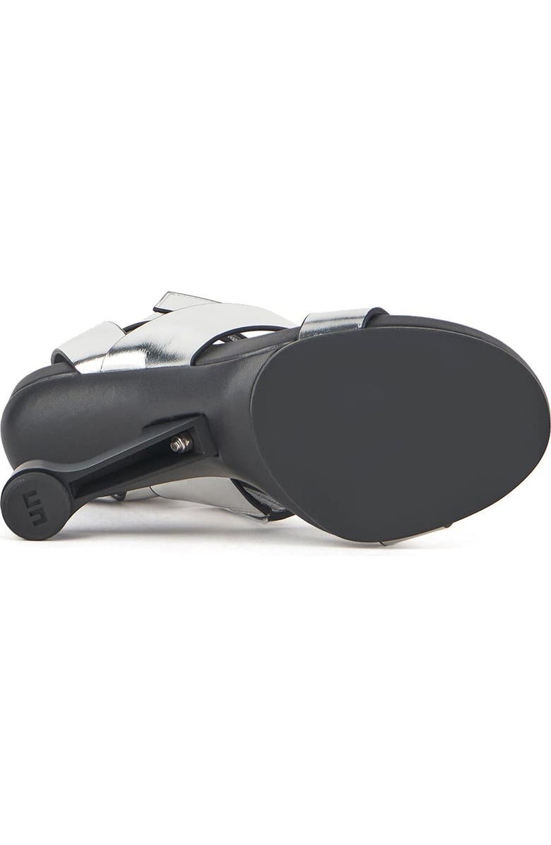 United Nude Eamz Hana Sandals, Alternate, color, Silver