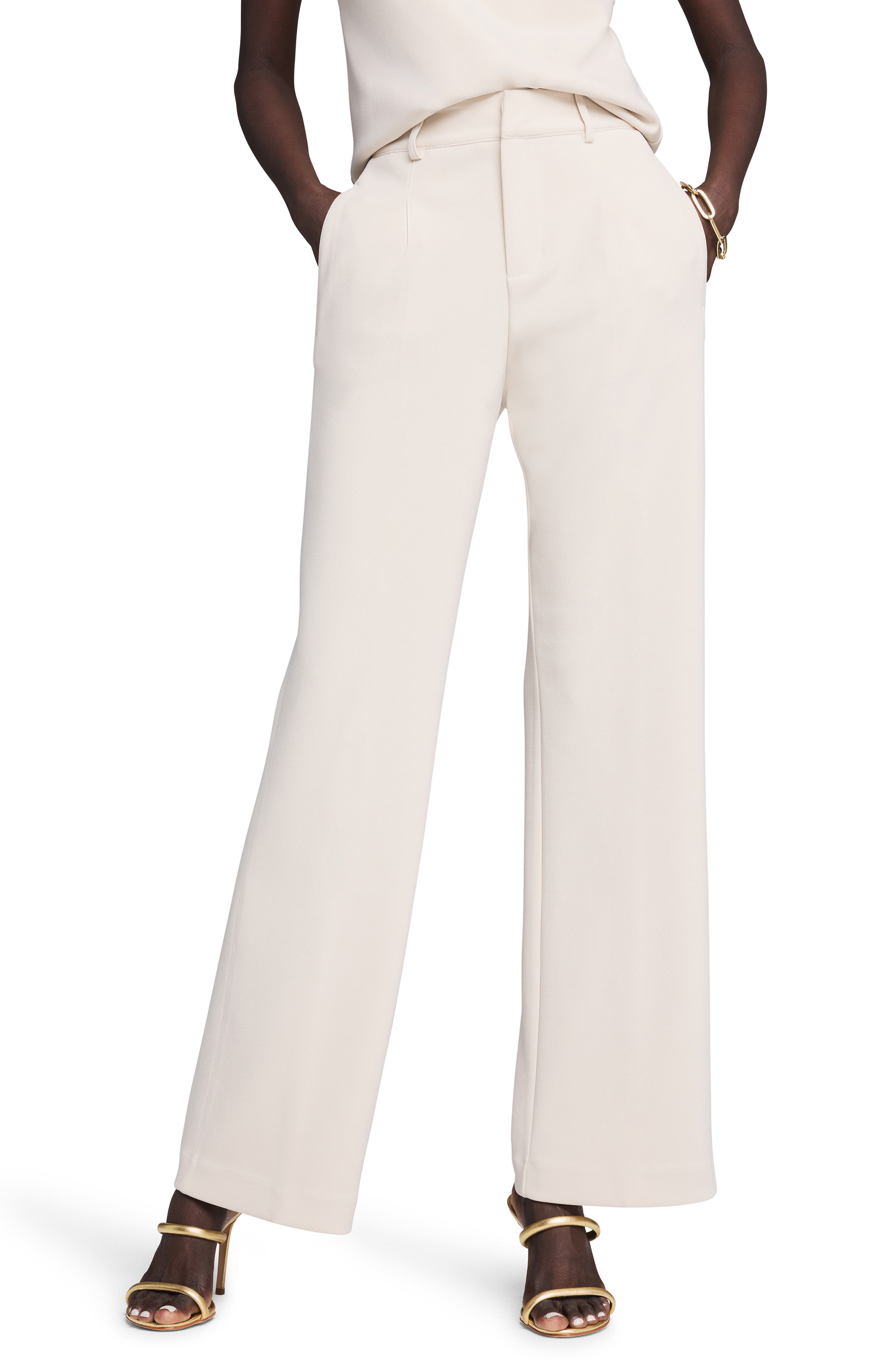 NIC+ZOE Wide Leg Scuba Knit Pants