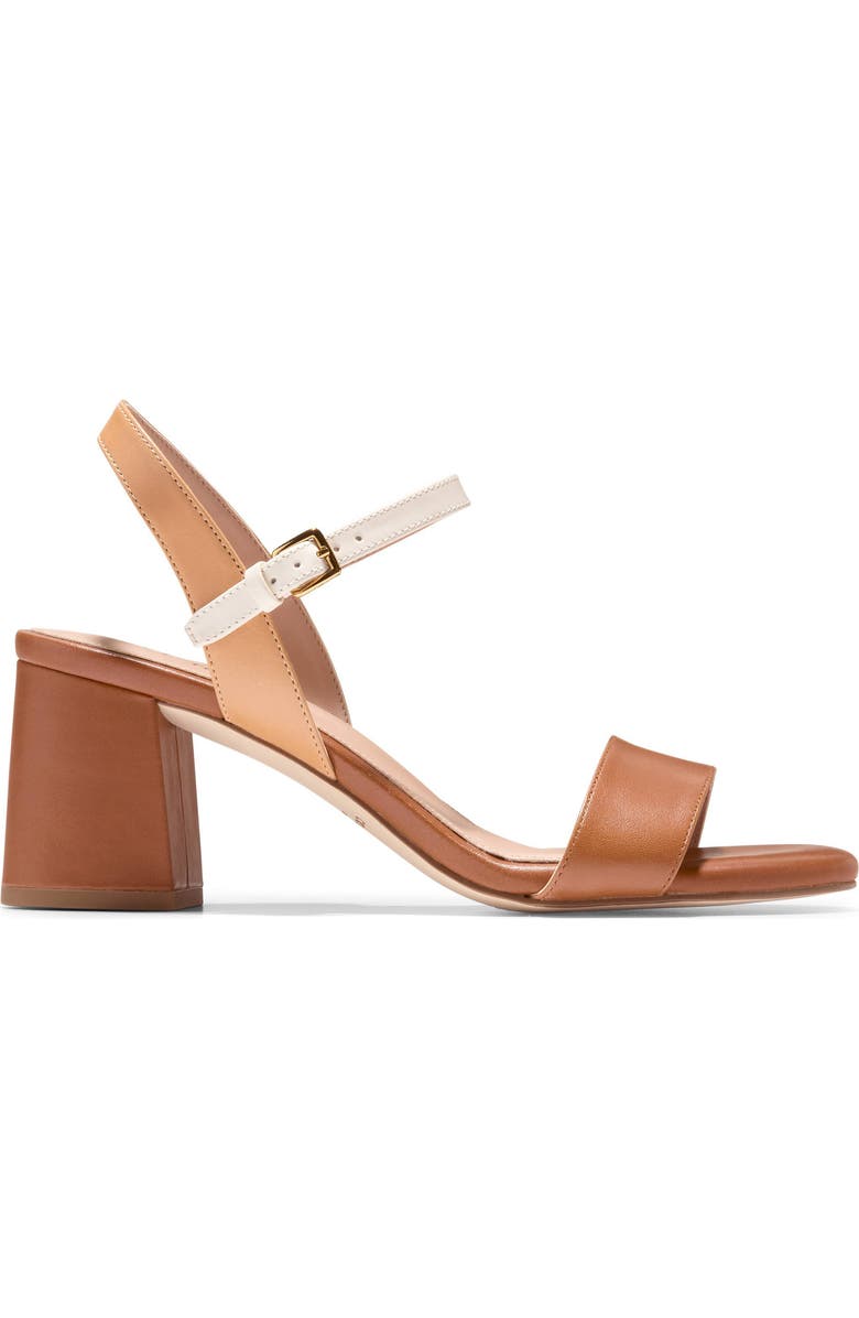 Cole Haan Josie Block Heel Sandal, Alternate, color, British Tan / Biscuit / Ivory
