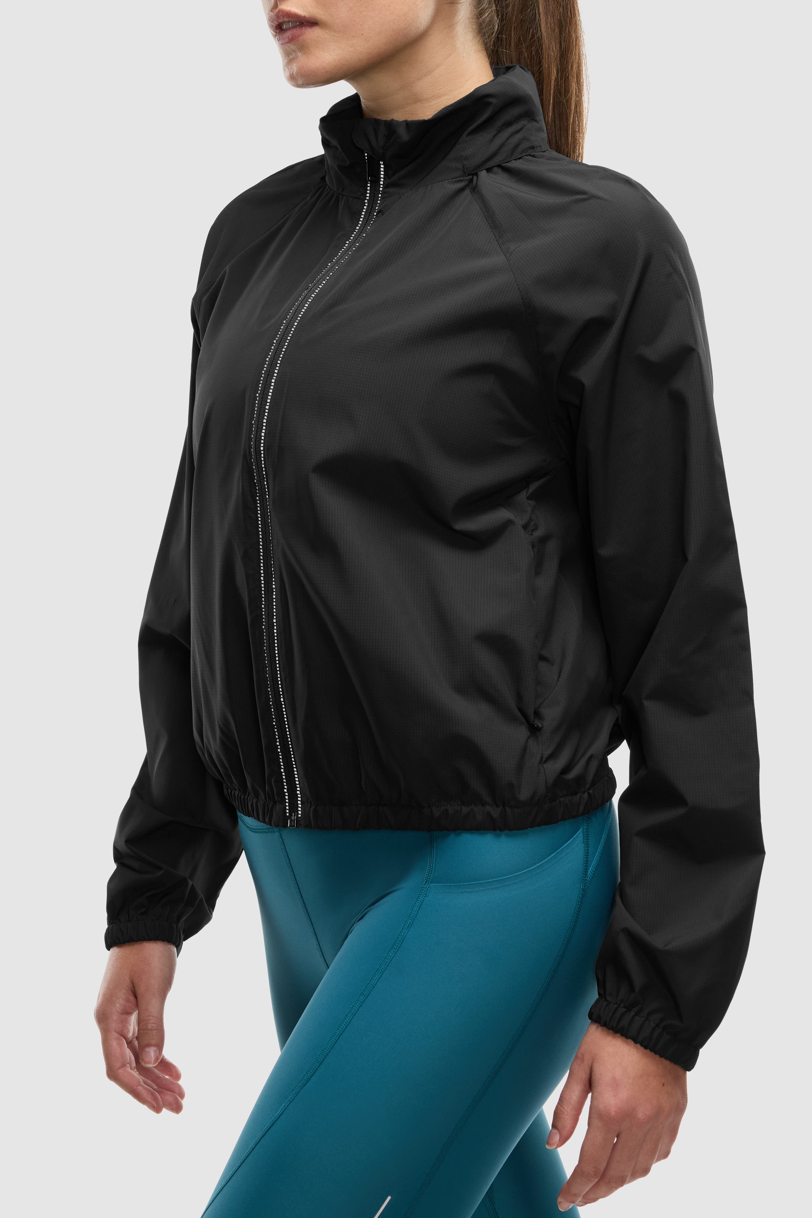Woven Seamed Run Shell - image 4