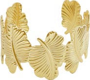 Panacea Leaf Cuff Bracelet