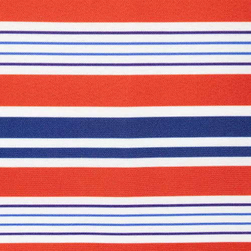 Northlight 71" Red, White And Blue Americana Striped Table Runner In Blue