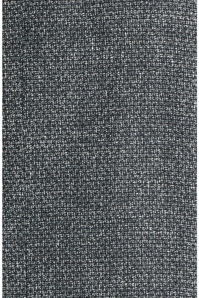 Rawdon Slim Fit Black Mélange Wool & Linen Peak Lapel Sport Coat, Alternate, color, BLACK WHITE
