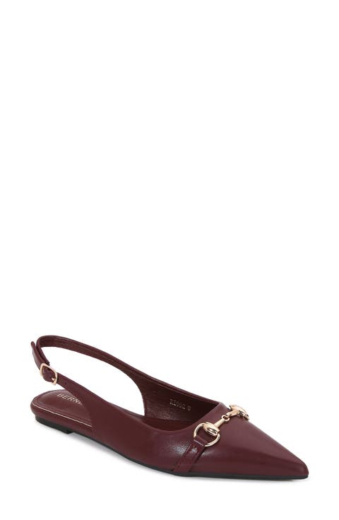 Bit Slingback Flat (Women)