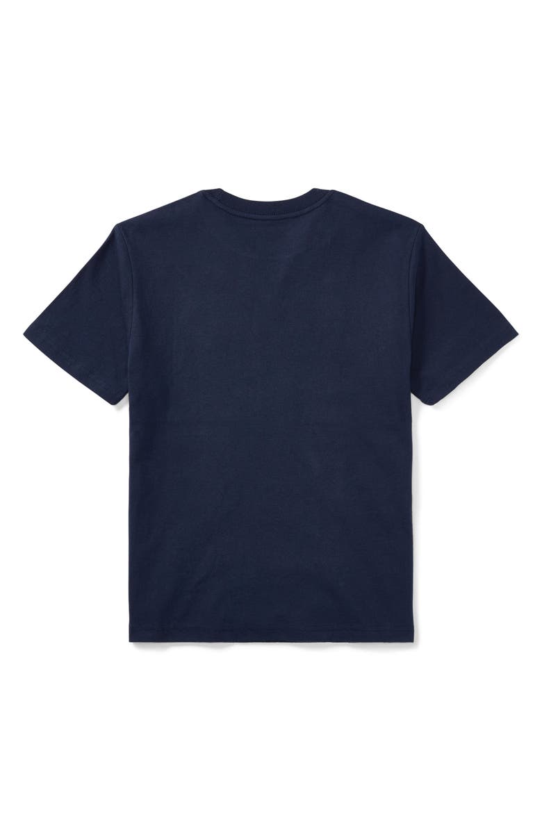 Polo Ralph Lauren Kids' Cotton Jersey T-Shirt, Alternate, color, Cruise Navy