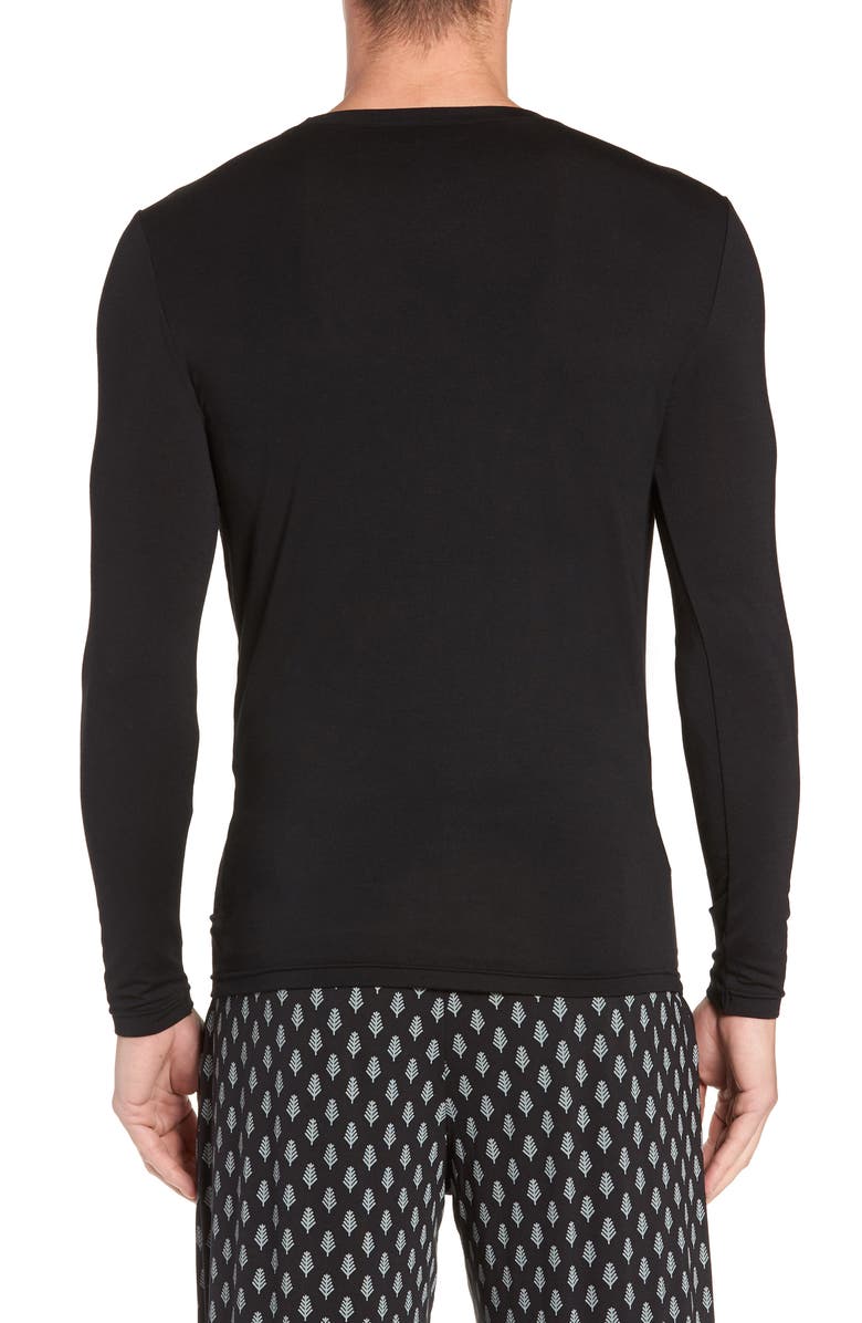 Tommy John Sleek Heat Crewneck Long Sleeve T-Shirt, Alternate, color, 