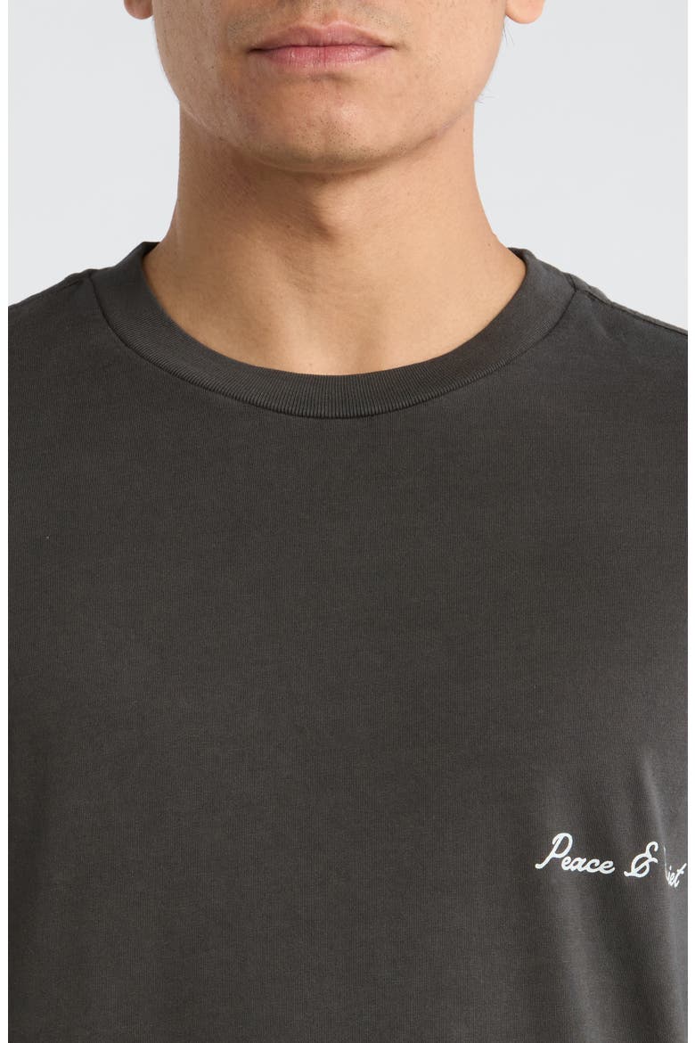 Signature Cotton Graphic T-Shirt, Alternate, color, BLACK