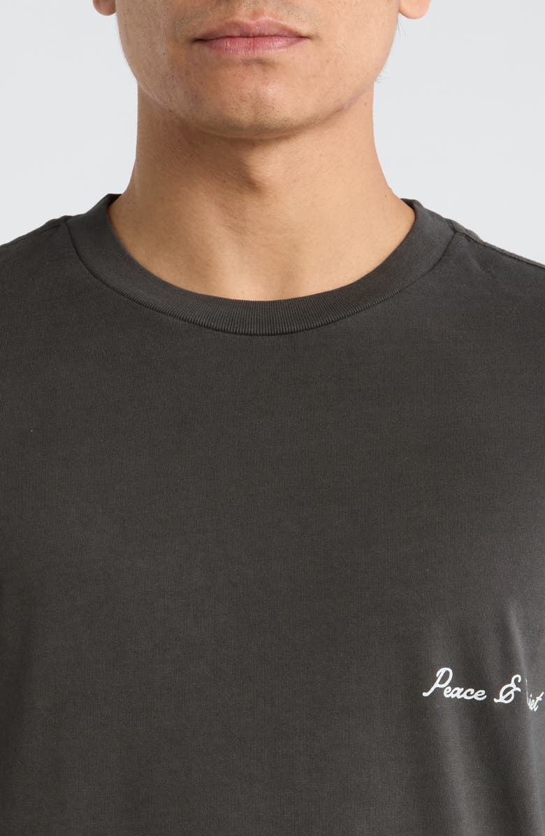 Museum of Peace & Quiet Signature Cotton Graphic T-Shirt, Alternate, color, Black