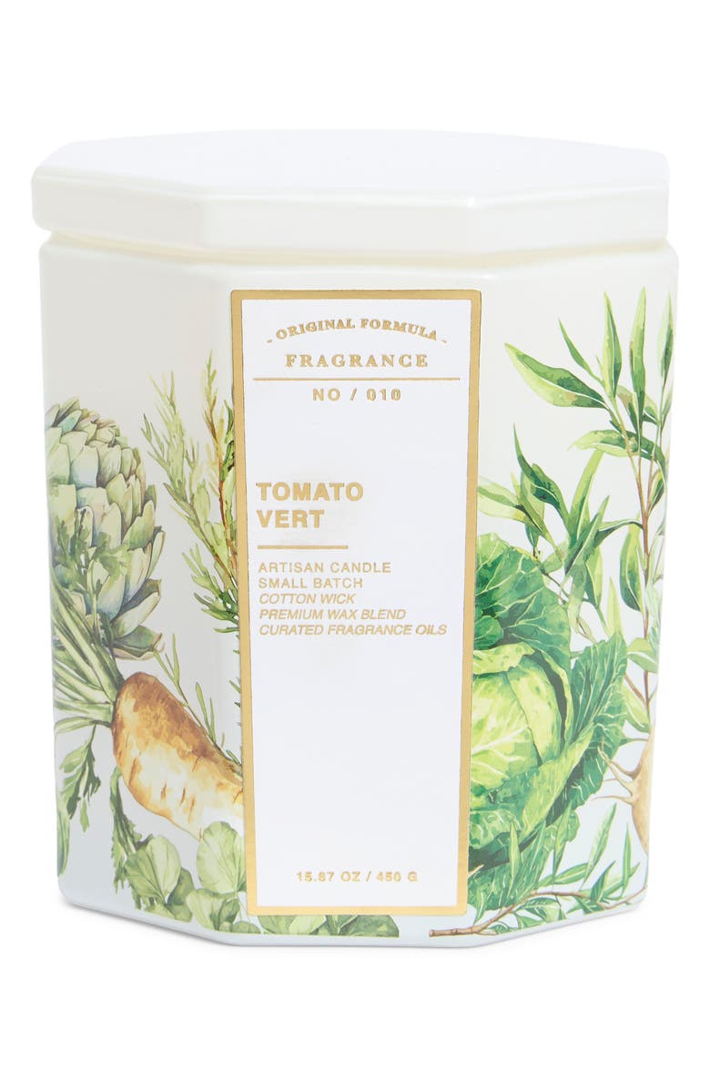 PORTOFINO CANDLES Garden XL Scented Candle, Main, color, Tomato Vert