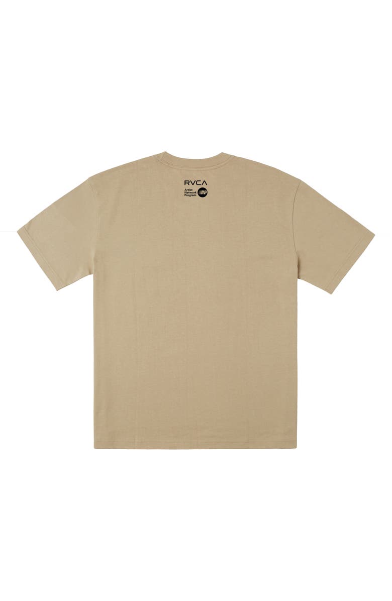 RVCA Choose Organic Cotton Graphic T-Shirt, Alternate, color, Khaki