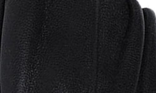 Staud Nina Ruched Slide Sandal In Black
