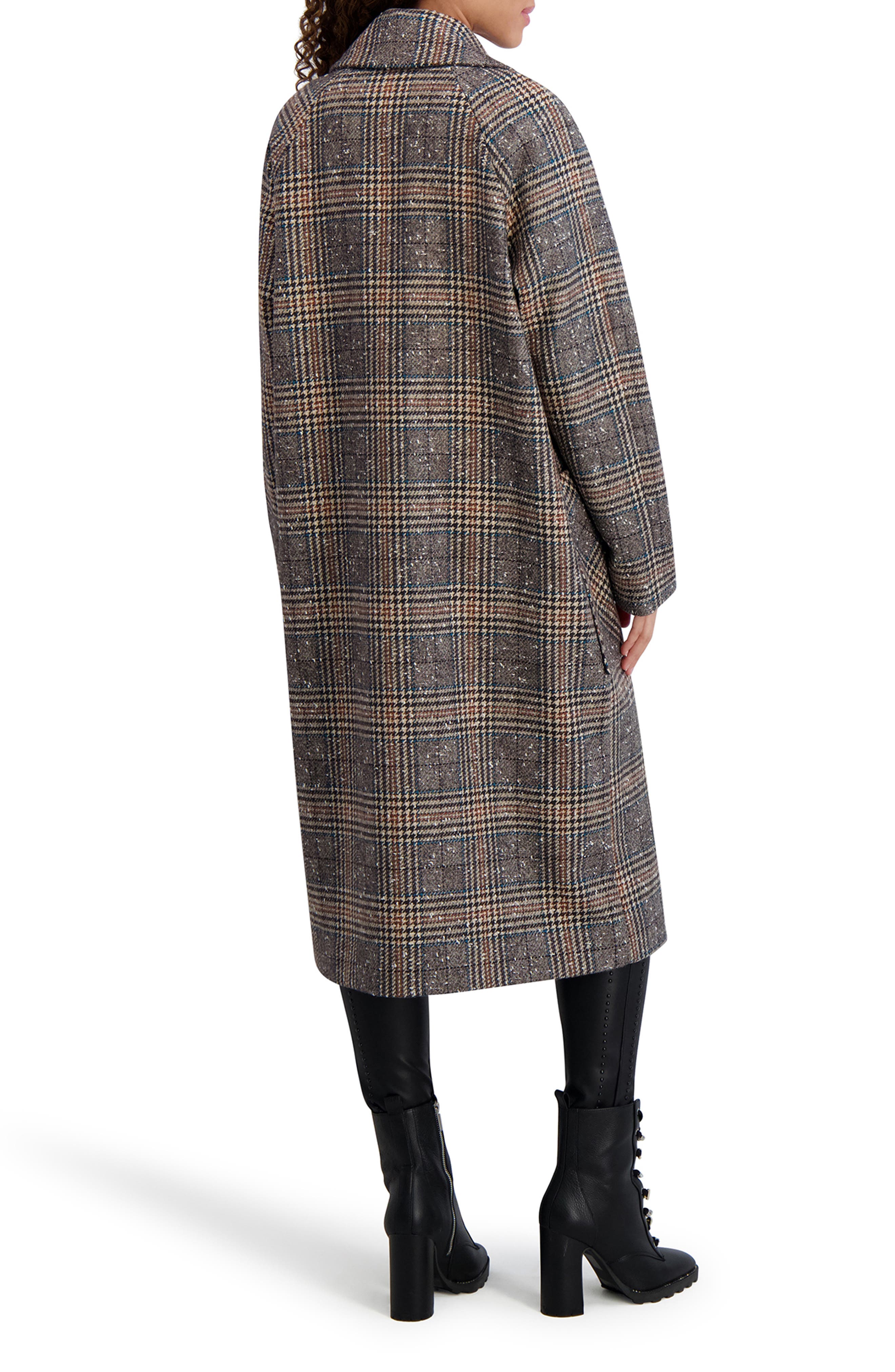 Longline Wool Blend Coat - image 2