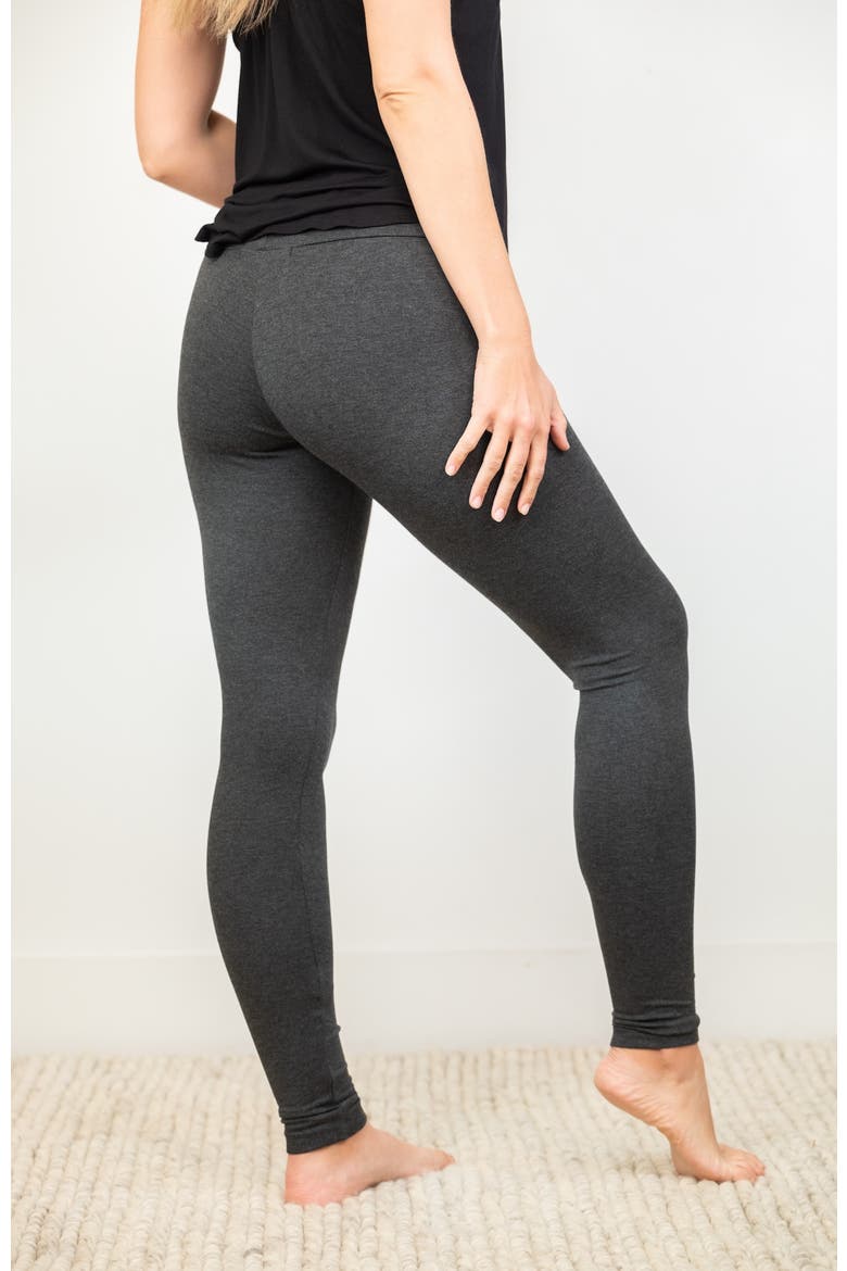 Ultimate Lounge & Sleep High Waist Leggings, Alternate, color, Charcoal