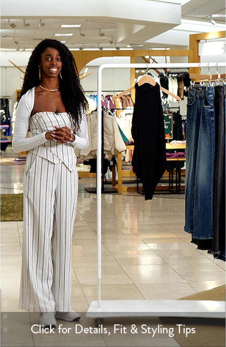 Funnel Neck Racerback Bodysuit, sales video thumbnail