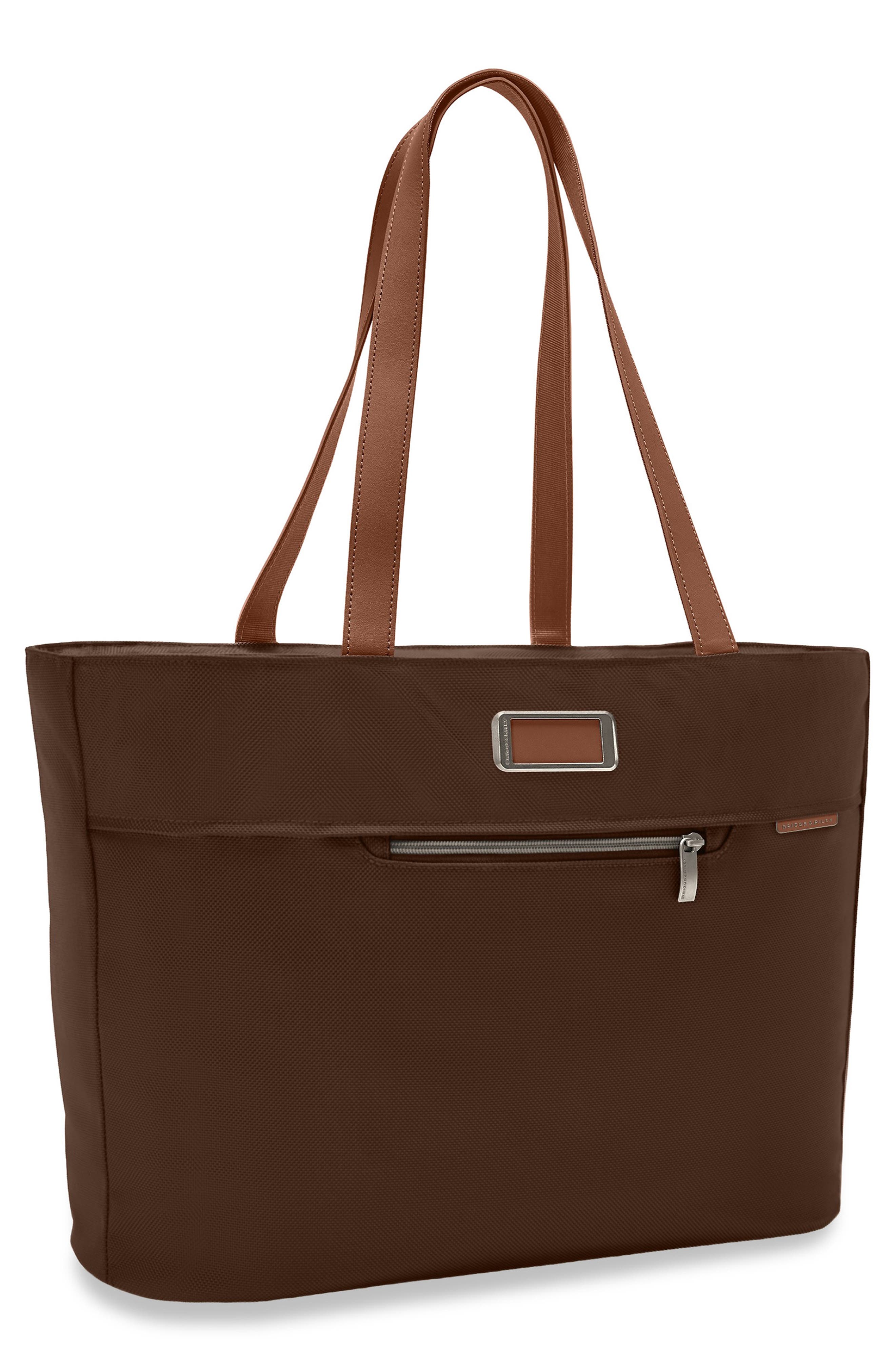 Baseline Traveler Tote Bag, Alternate, color, CHOCOLATE