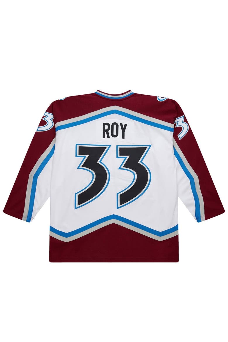 Men's Patrick Roy White Colorado Avalanche 2000-01 Power Play Jersey, Alternate, color, White